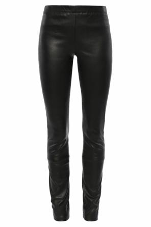 Appliqued leather trousers, zdjęcie 1 Appliqued leather trousers od Haider Ackermann